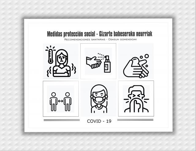 Mantatu gabeko materiala duen infografia, kendu eta jartzeko, euskarri metalikoen gainean jartzeko (adibidez, auto baten atea).