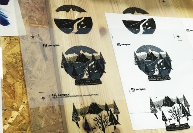 Serigrafia laua egiteko fotolitoa